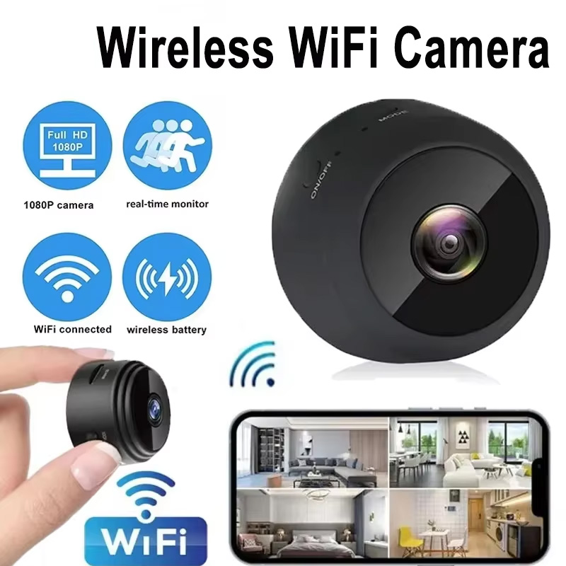 Home Security Upgrades - New A9 Camera Wifi 1080p HD
