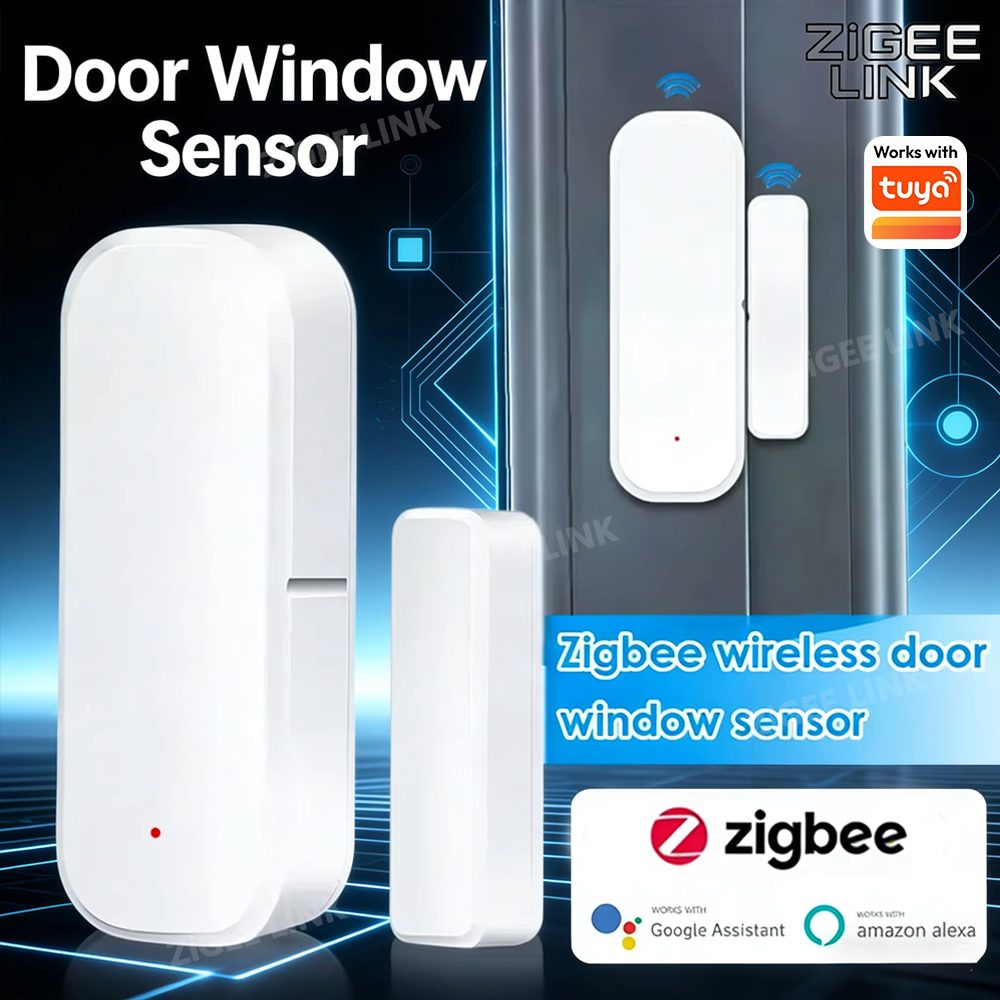 Home Security Alexa - ZigBee Wireless Door Window Sensor Smart