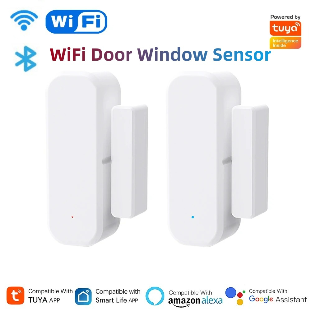 Home Security Alexa - Tuya WiFi Smart Door Window Sensor