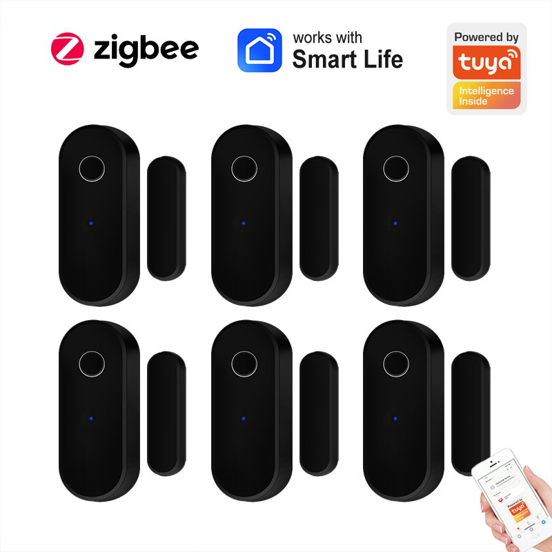 Home Security Alexa - Tuya Smart Zigbee Door Sensor Door