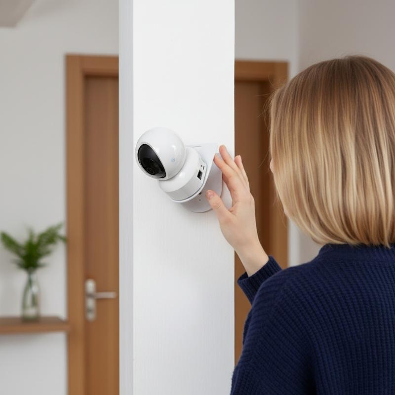 Home Security Upgrades - Wall Mount L Shape PTZ Camera