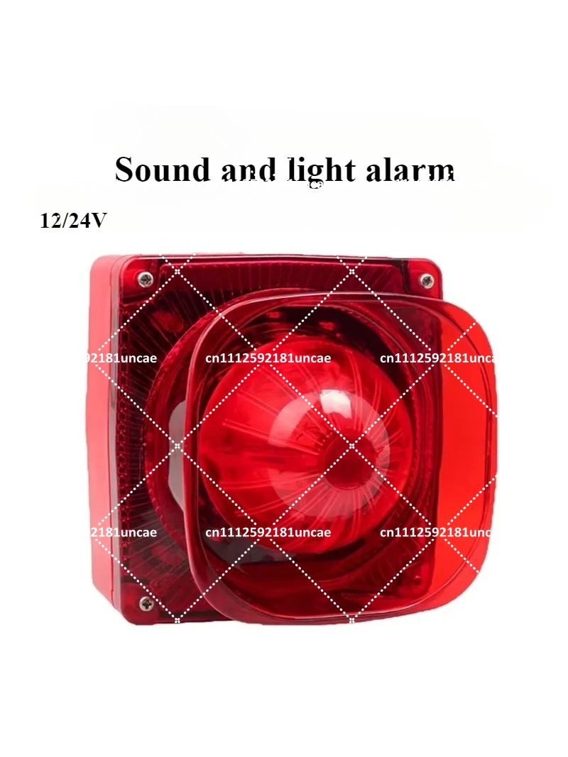 Alarm Siren Outdoor - 12V 24V High-Pitched Alarm Speaker -
