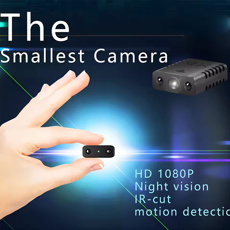 Hidden Camera Clock - XD WIFI 1080P Mini Camera Built-in