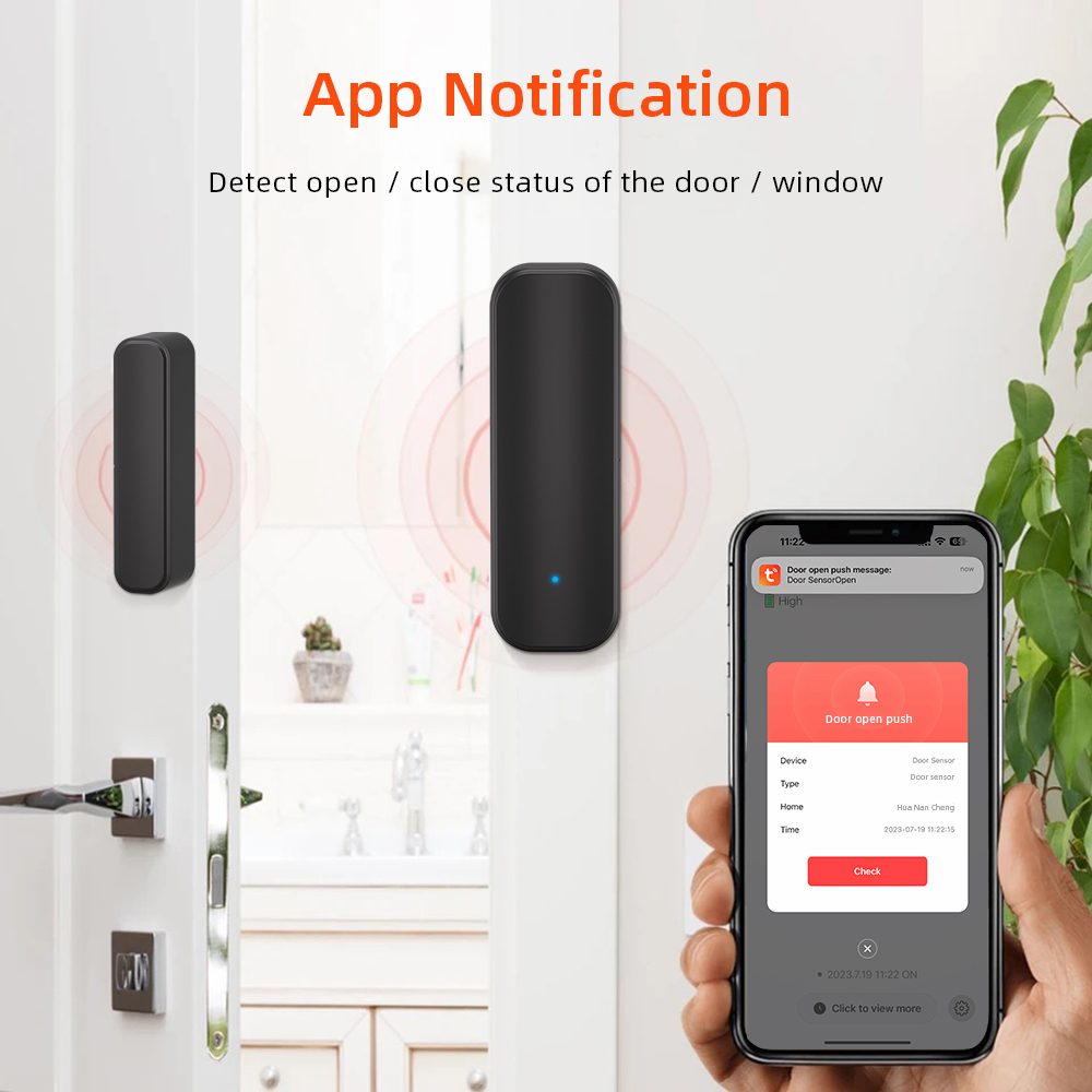 WiFi or ZigBee Door Window Sen - огляд і ціна Home Security Alexa