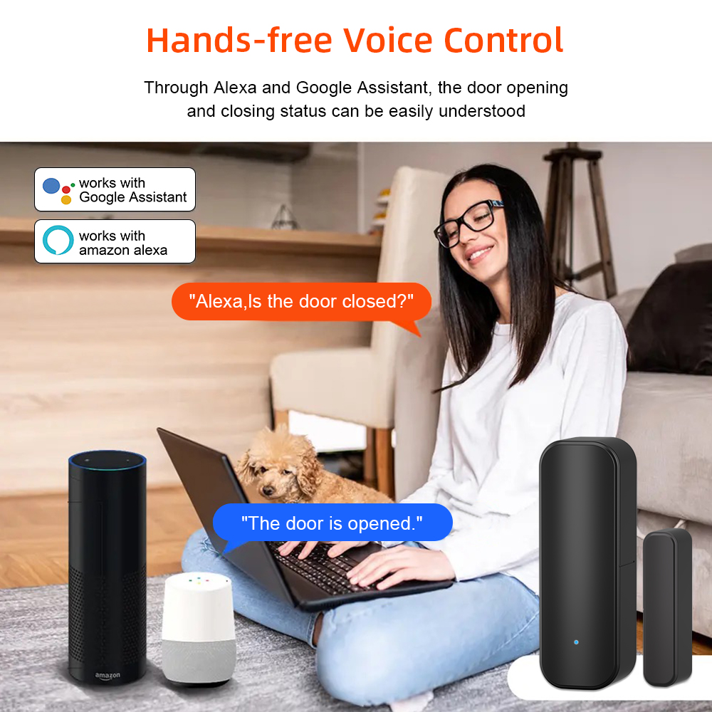 WiFi or ZigBee Door Window Sen - огляд і ціна Home Security Alexa