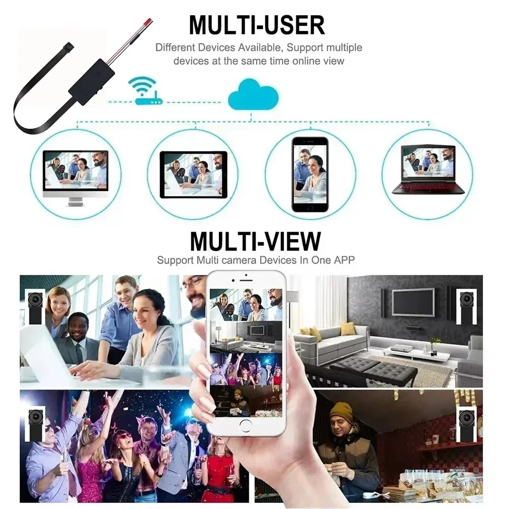 4K HD New Mini WiFi Camera, Su - огляд і ціна Hidden Camera Clock