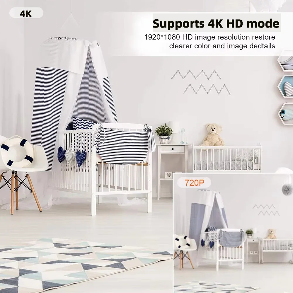 4K HD New Mini WiFi Camera, Su - огляд і ціна Hidden Camera Clock