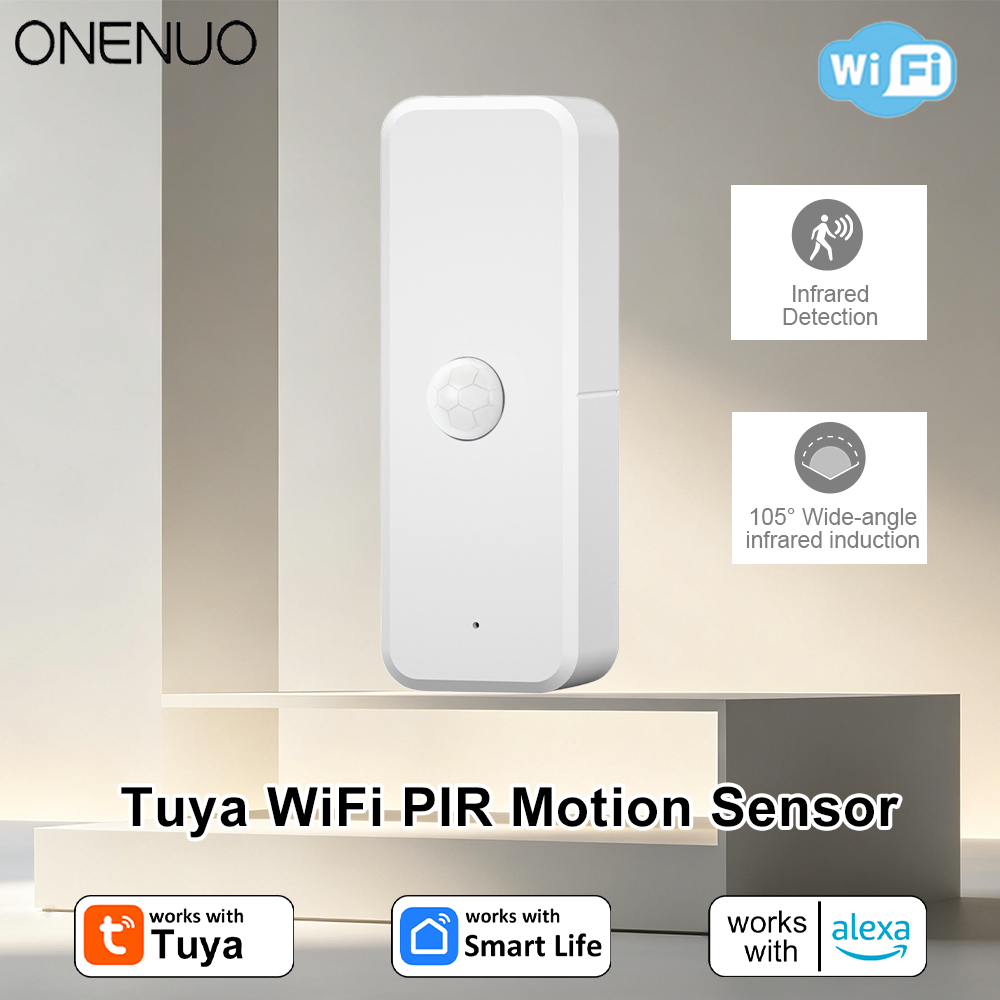 New Tuya WiFi PIR Motion Detec - огляд і ціна Home Security Alexa