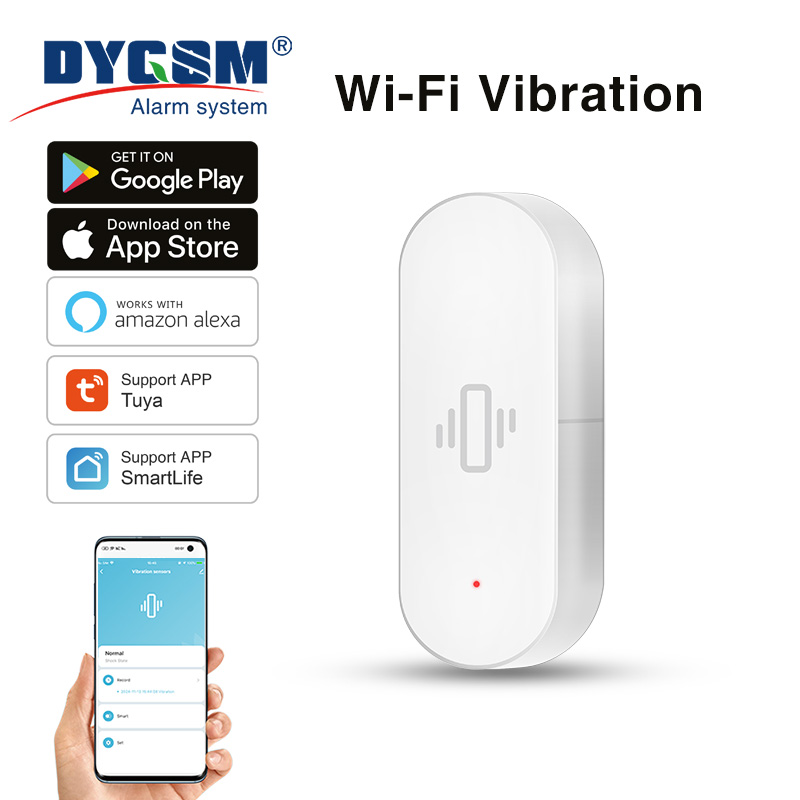 Tuya WiFi Vibration Sensor, Se - огляд і ціна Home Security Alexa