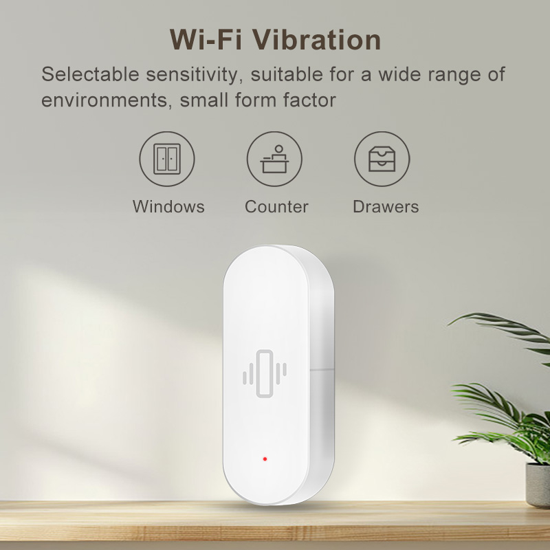 Tuya WiFi Vibration Sensor, Se - огляд і ціна Home Security Alexa