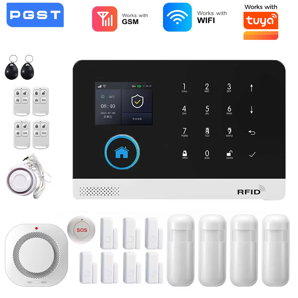 Smart Home WiFi GSM Alarm Syst - огляд і ціна Home Security Front Door Camera