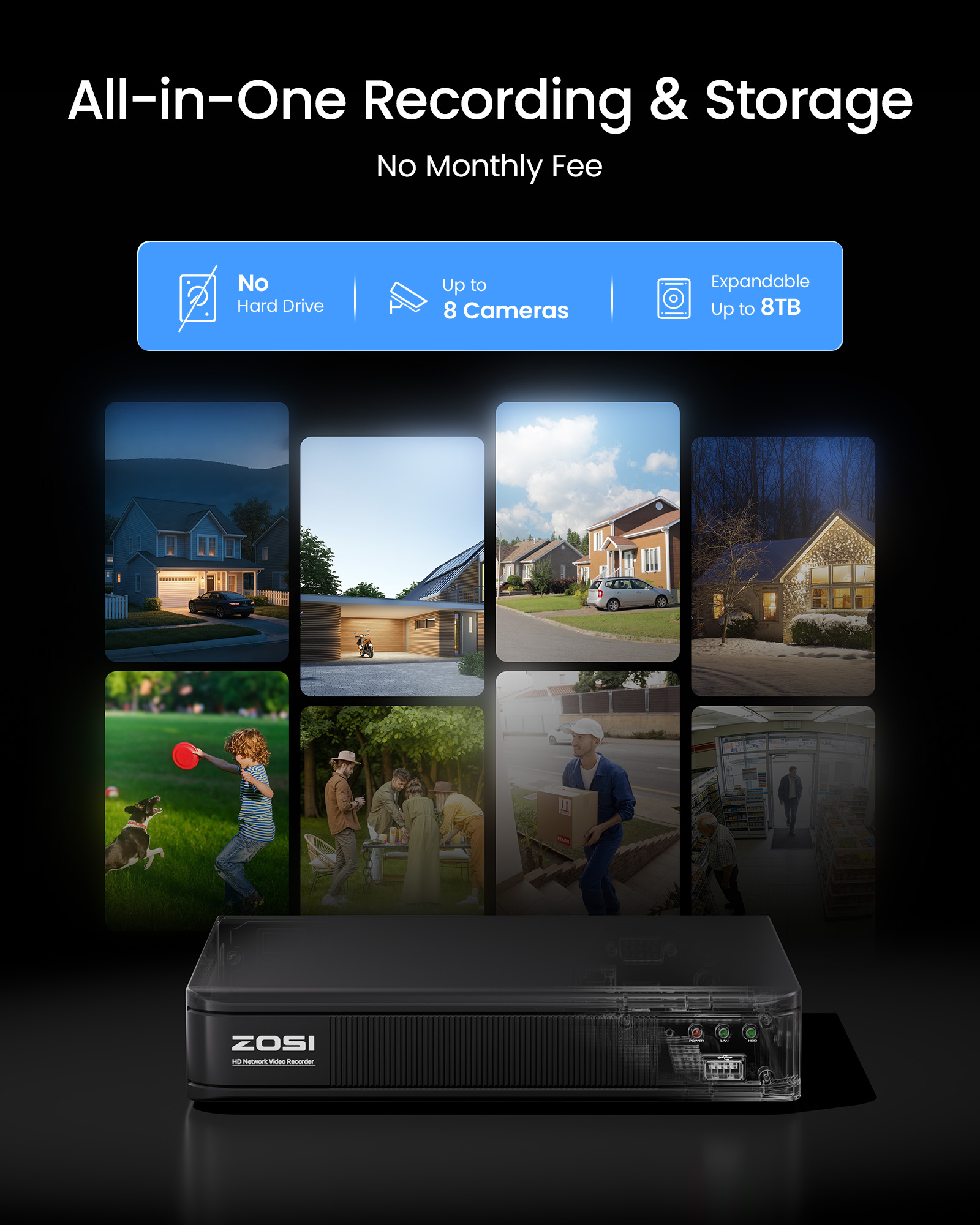 ZOSI 3K Lite Wired CCTV Securi - огляд і ціна Home Security Monitoring