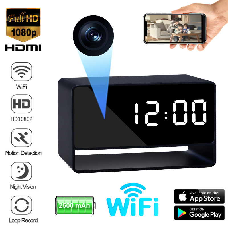 1080P WiFi Camera Digital Cloc - огляд і ціна Hidden Camera Clock