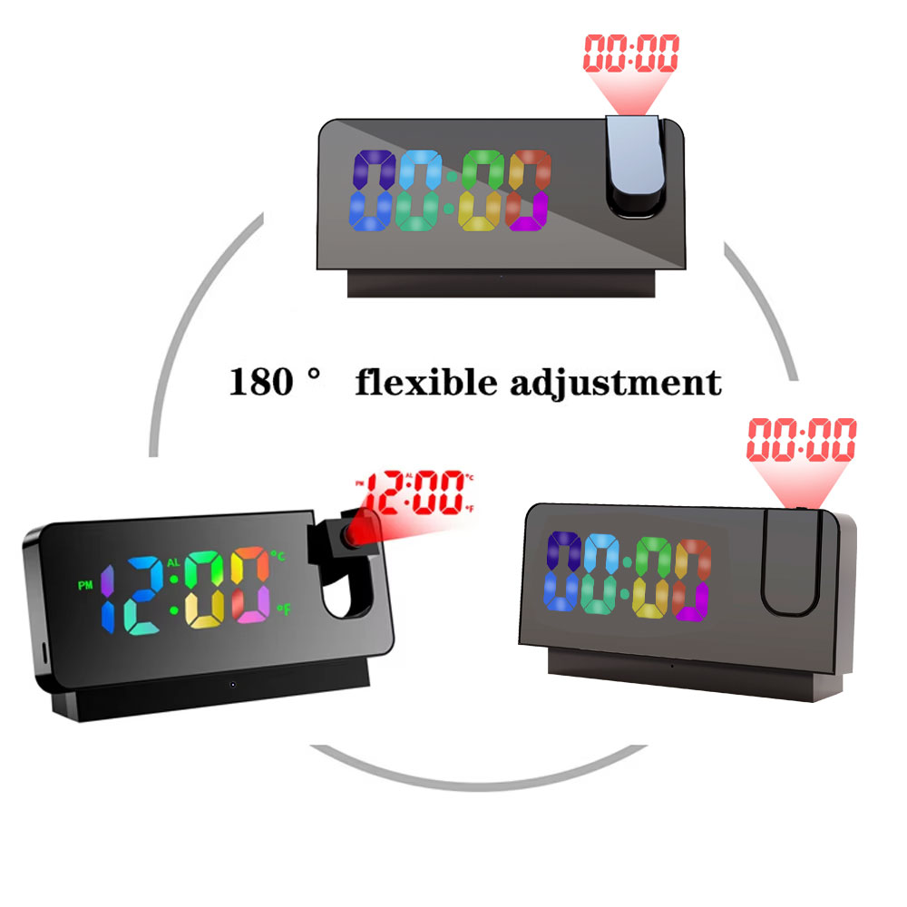 4K HD Projection Alarm Clock C - огляд і ціна Hidden Camera Clock
