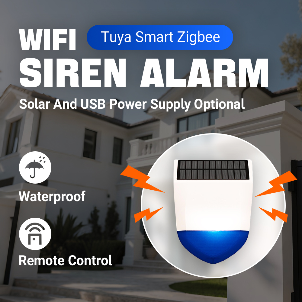Tuya Smart Zigbee/Wifi Siren A - огляд і ціна Alarm Siren Outdoor