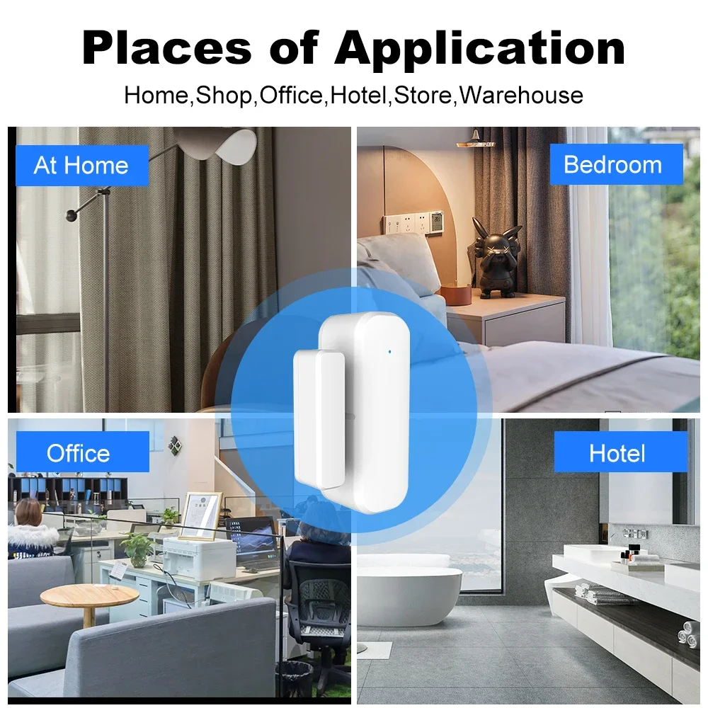 ZigBee Wireless Door Window Se - огляд і ціна Home Security Alexa