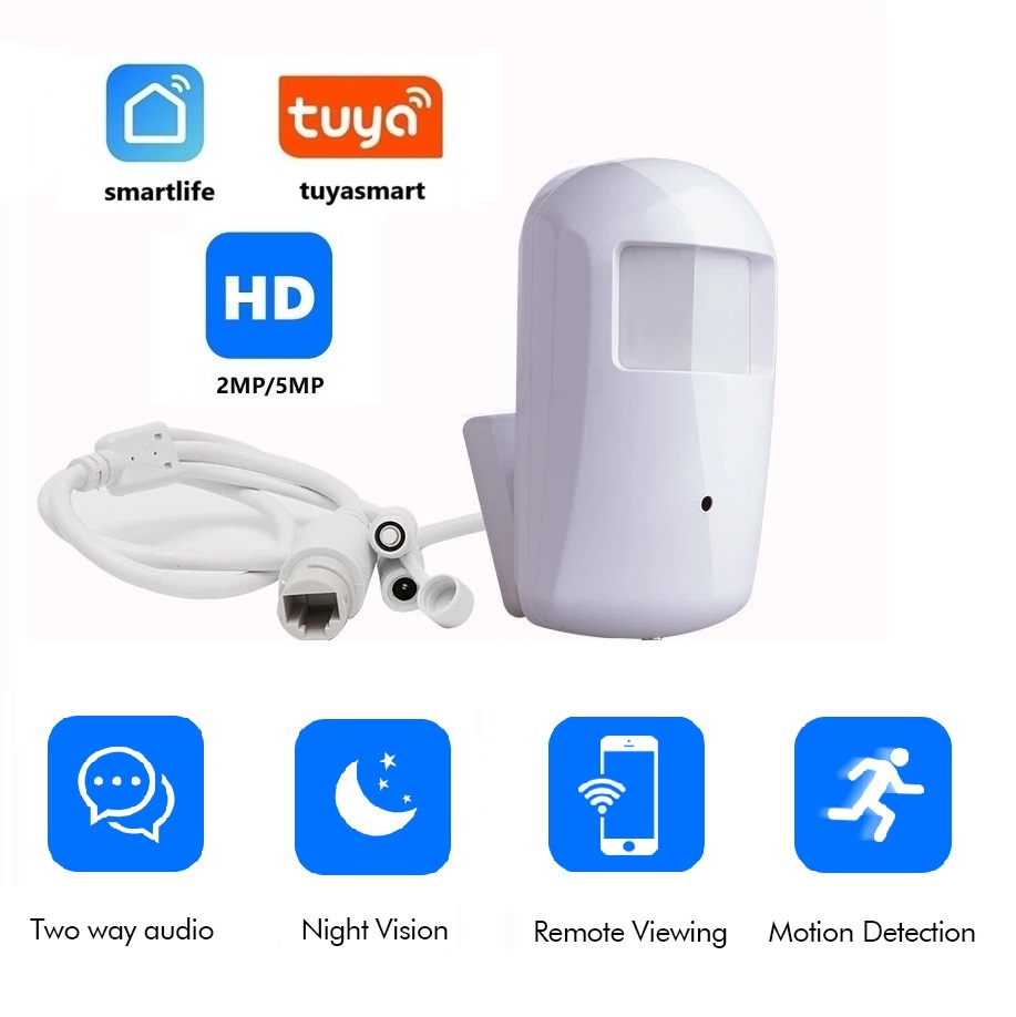 2MP 5MP Tuya Mini WiFi IP Came - огляд і ціна Hidden Camera Clock