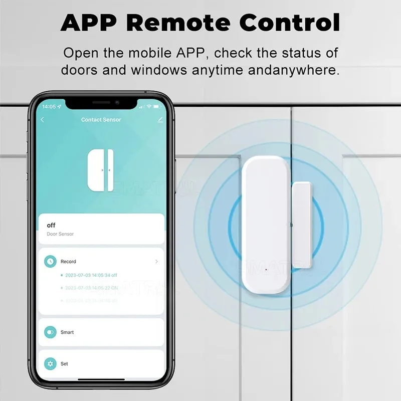 Tuya WiFi Smart Door Window Se - огляд і ціна Home Security Alexa