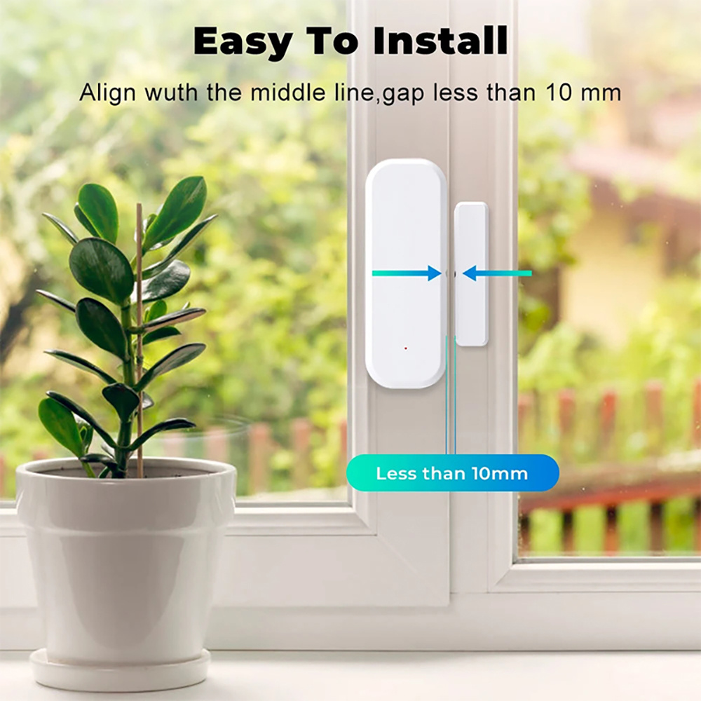 Tuya WiFi Smart Door Window Se - огляд і ціна Home Security Alexa