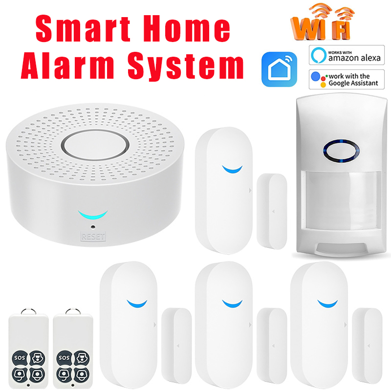 433MHz Smart Home Tuya WiFi Do - огляд і ціна Home Security Alexa
