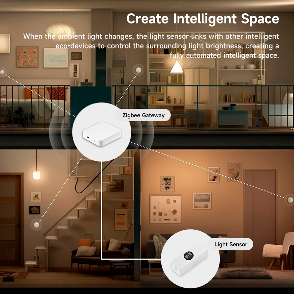 Tuya Zigbee Luminance Light Se - огляд і ціна Home Security Alexa