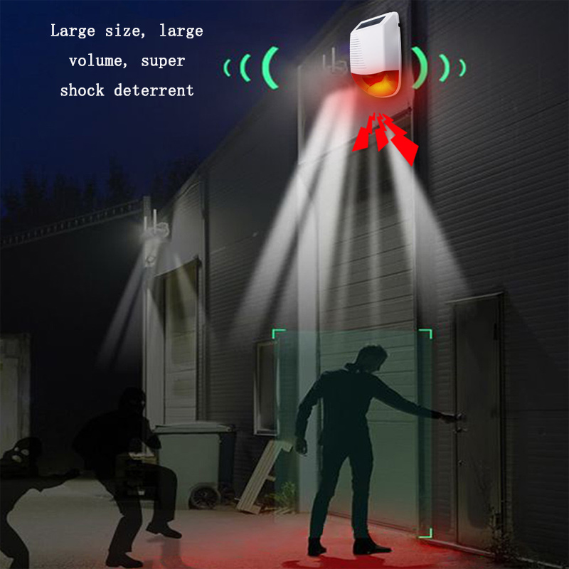 Outdoor 433MHz Wireless Waterp - огляд і ціна Alarm Siren Outdoor