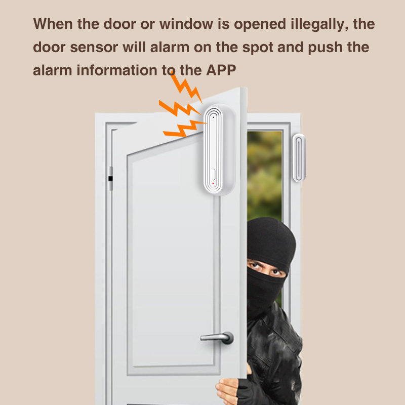 Tuya Smart WiFi Door Window Al - огляд і ціна Home Security Alexa