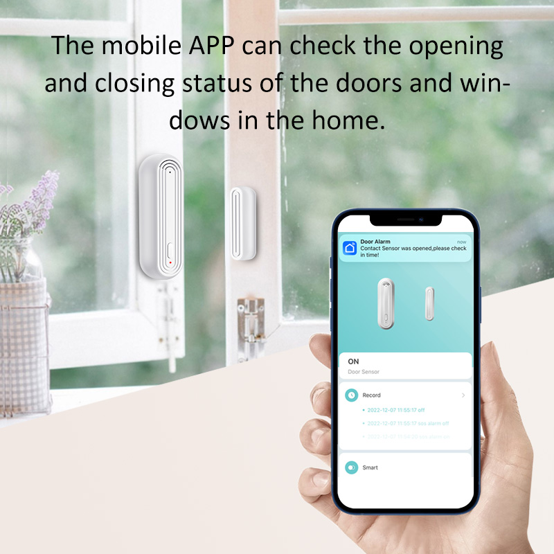 Tuya Smart WiFi Door Window Al - огляд і ціна Home Security Alexa