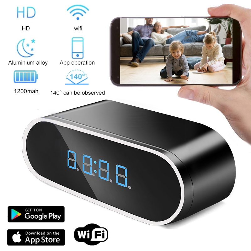 Wifi Mini Clock Camera Remote  - огляд і ціна Hidden Camera Clock