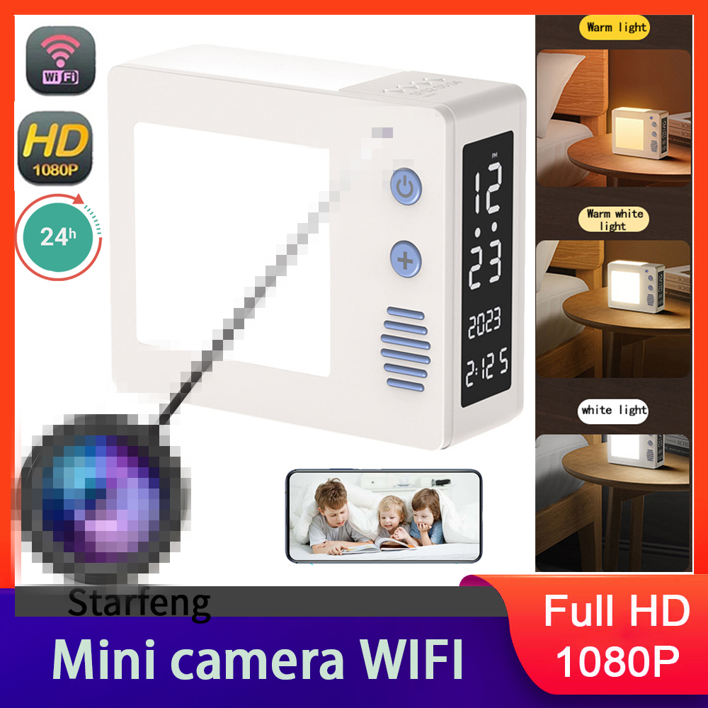 1080P HD4K WiFi Mini Camera LE - огляд і ціна Hidden Camera Clock