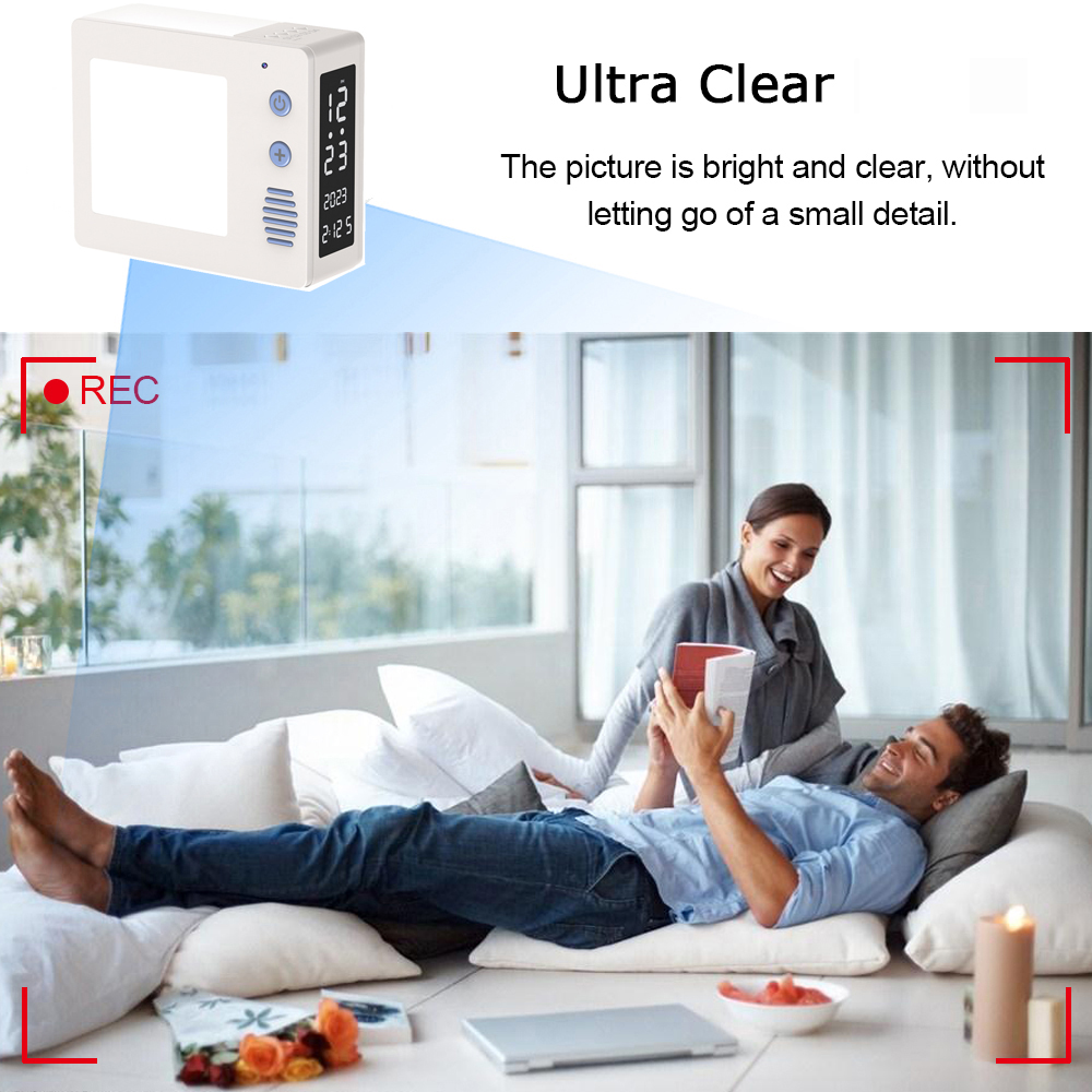 1080P HD4K WiFi Mini Camera LE - огляд і ціна Hidden Camera Clock