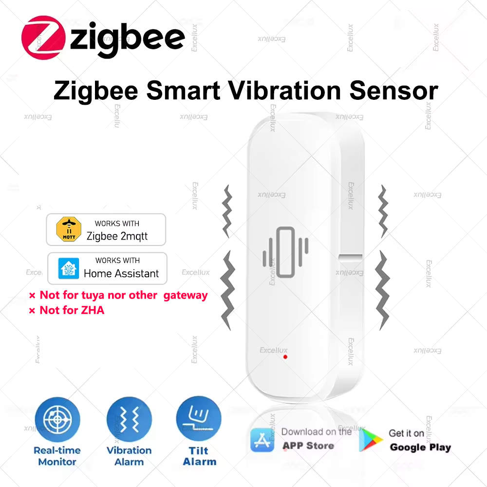 Zigbee Smart Vibration Sensor  - огляд і ціна Home Security Monitoring