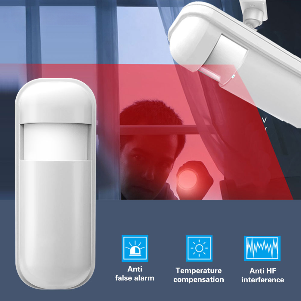 433MHz Motion Sensor Wireless  - огляд і ціна Home Security Alexa