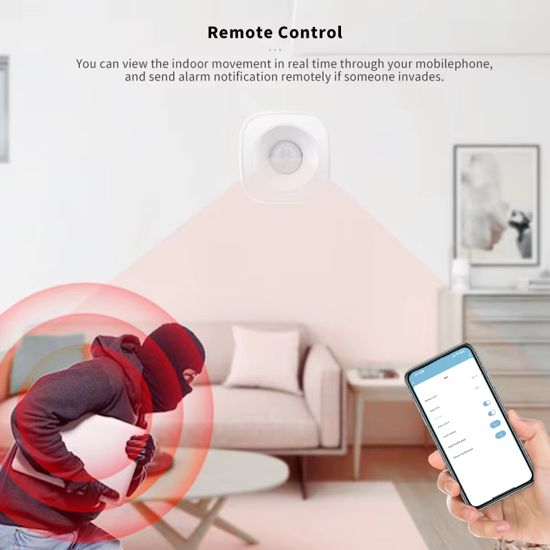 Tuya ZigBee/WiFi PIR Motion Se - огляд і ціна Home Security Alexa