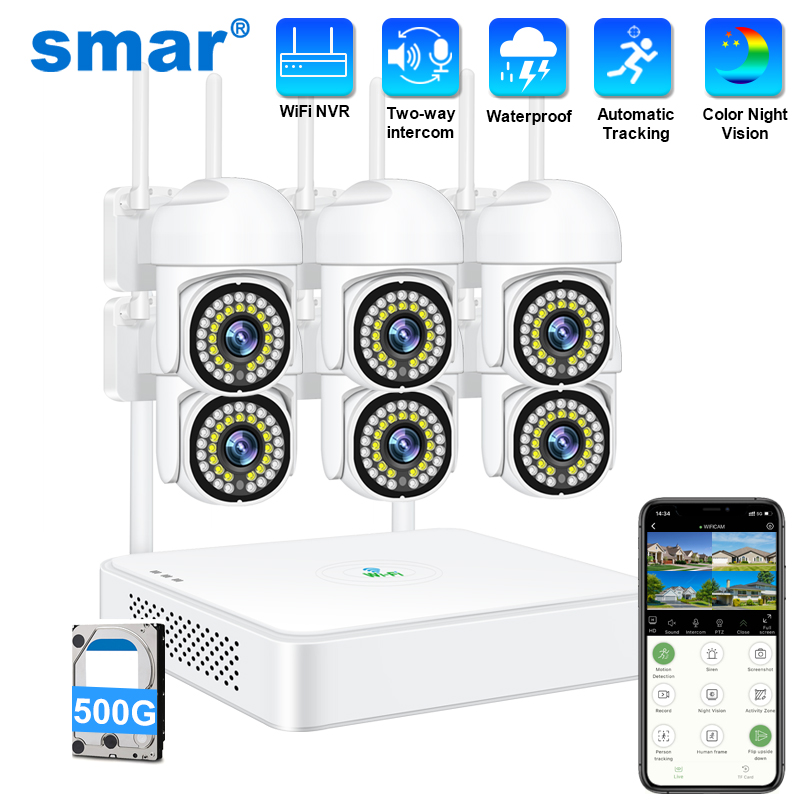 Smar 3MP Wireless CCTV Securit - огляд і ціна Alarm Siren Outdoor