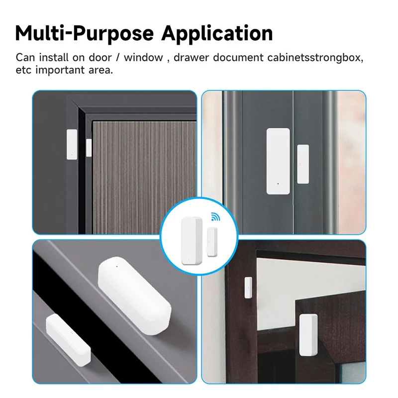 Tuya WiFi Smart Door Sensor Do - огляд і ціна Home Security Alexa