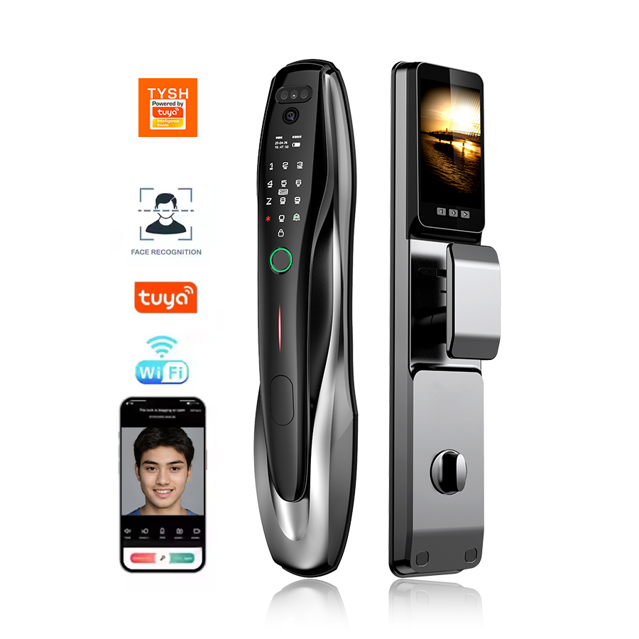 TYSH Tuya Security Fingerprint - огляд і ціна Home Security Front Door Camera