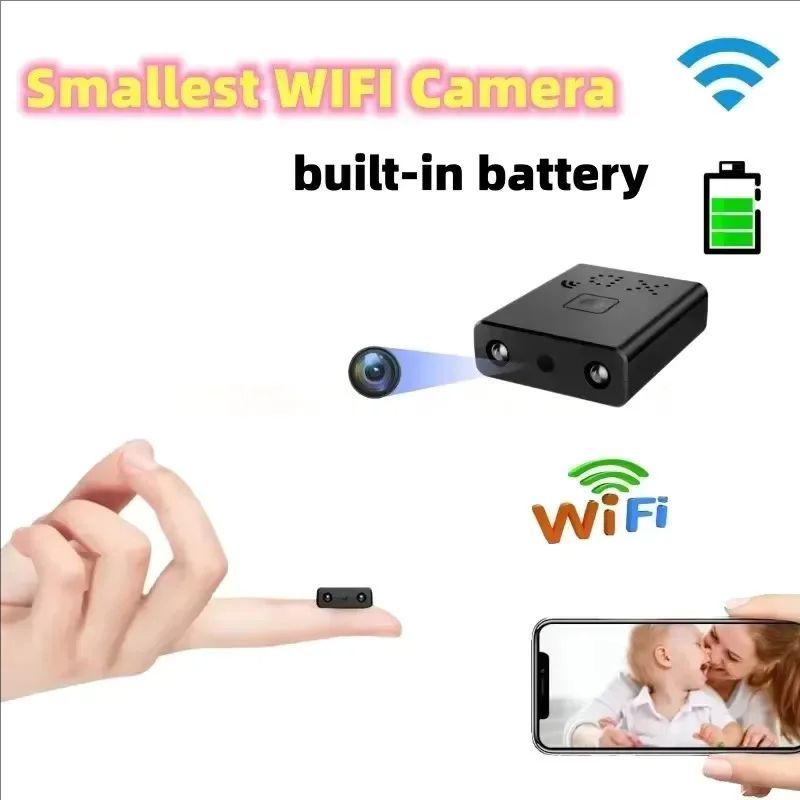 XD WIFI 1080P Mini Camera Buil - огляд і ціна Hidden Camera Clock