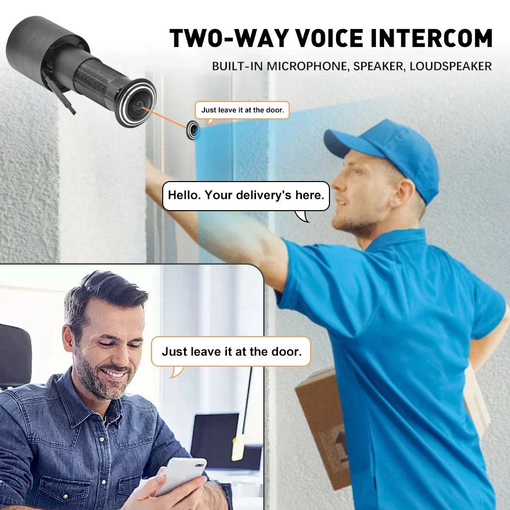 PEGATISAN 3MP Wifi Camera Tuya - огляд і ціна Home Security Front Door Camera